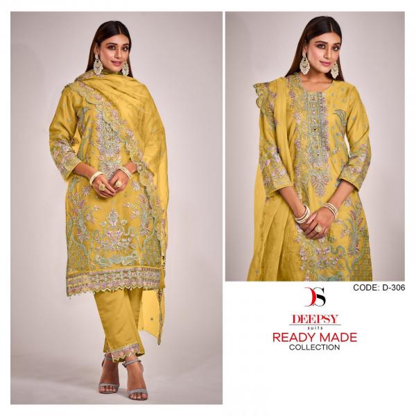 Deepsy D 306 Readymade Festive Pakistani Suits Collection